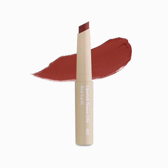 Lipstick Green Life 451 Red Earth